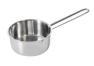 Mini stainless steel saucepan from KELOMAT