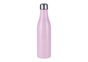 Isolier Trinkflasche rosa (0,75l) von KELOMAT